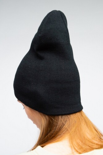 Шапка TRUESPIN TS Basic Beanie Black фото 9