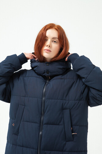 Куртка ЗАПОРОЖЕЦ Baikal Long Dark Navy фото 16
