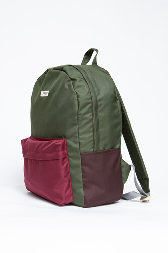 Рюкзак ЗАПОРОЖЕЦ Daypack S22 Олива/Бордо/Коричневый фото 8