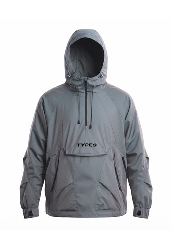 Ветровка TYPES Chameleon Jacket Серо-Голубой фото 3