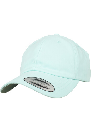 Бейсболка YUPOONG Peached Cotton Twill Dad Cap Diamond Blue фото 5