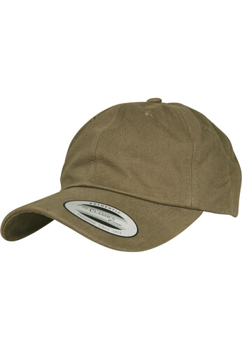 Бейсболка YUPOONG Peached Cotton Twill Dad Cap Loden фото 5