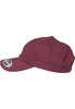 Бейсболка YUPOONG Peached Cotton Twill Dad Cap Maroon фото 2