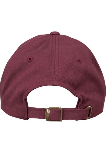 Бейсболка YUPOONG Peached Cotton Twill Dad Cap Maroon фото 7