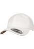 Бейсболка YUPOONG Peached Cotton Twill Dad Cap White фото