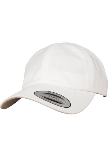 Бейсболка YUPOONG Peached Cotton Twill Dad Cap White фото 5