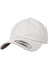 Бейсболка YUPOONG Peached Cotton Twill Dad Cap Lightgrey фото