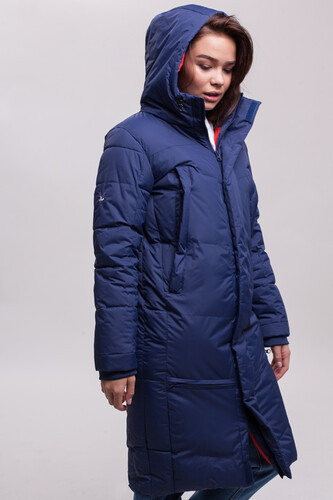 Куртка ЗАПОРОЖЕЦ Telogreika Woman Navy фото 11