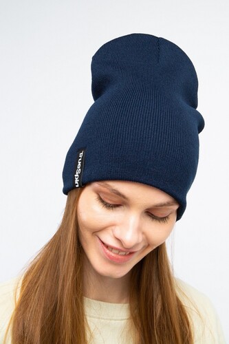 Шапка TRUESPIN TS Basic Beanie Navy фото 14