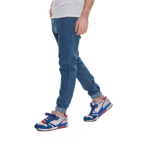 Джинсы ЗАПОРОЖЕЦ Carrot Fit Men's Denim ZAP-01R2 Mid-Blue фото 14