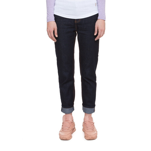 Джинсы ЗАПОРОЖЕЦ Ladies Denim Zap Boyfriend Flex женские Raw Blue фото 20