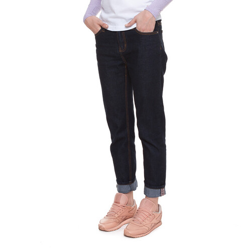 Джинсы ЗАПОРОЖЕЦ Ladies Denim Zap Boyfriend Flex женские Raw Blue фото 23