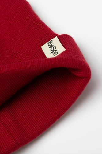 Шапка TRUESPIN Basic Beanie Bordeaux фото 12