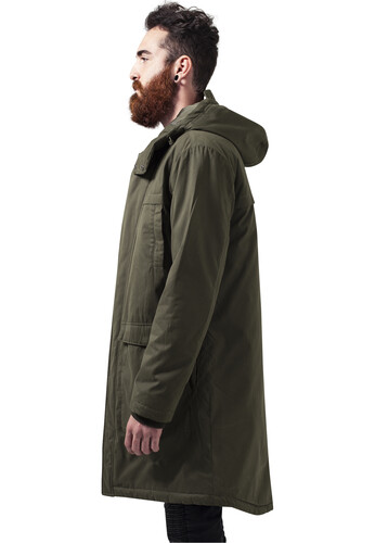 Куртка URBAN CLASSICS Cotton Peached Canvas Parka Olive фото 8