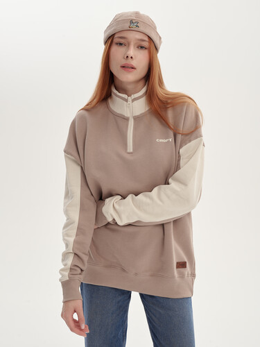 Свитшот ЗАПОРОЖЕЦ Sport ZIP Beige фото 15