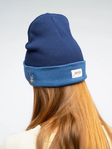 Шапка ЗАПОРОЖЕЦ Ditch Classic Navy/Dark Navy фото 12
