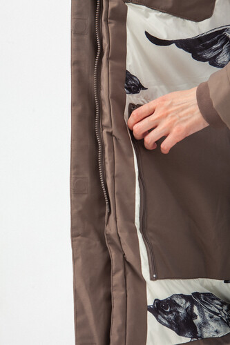 Куртка ЗАПОРОЖЕЦ Lastochka Brown фото 14