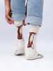 Носки ЗАПОРОЖЕЦ Лиса Молочный фото