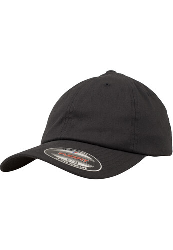 Бейсболка FLEXFIT Cotton Twill Dad Cap Black фото 6
