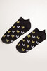 Носки ЗАПОРОЖЕЦ Утята короткие Черный фото