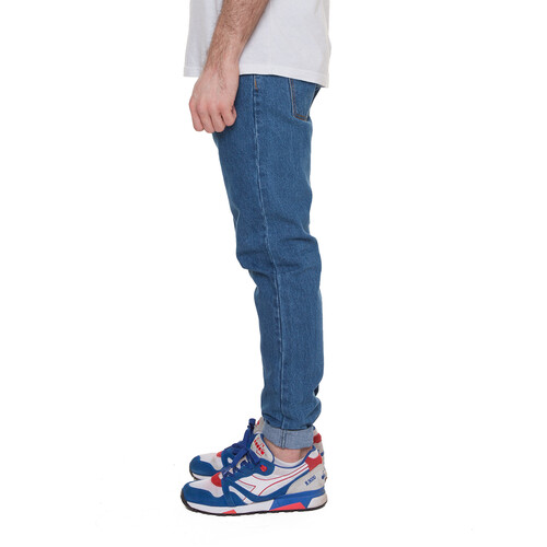 Джинсы ЗАПОРОЖЕЦ Carrot Fit Men's Denim ZAP-01R2 Mid-Blue фото 12