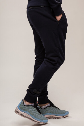 Брюки-джоггеры ASTRONAUTICS1961 Galactum Темно-Синий/Черный фото 9