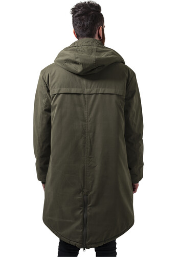 Куртка URBAN CLASSICS Cotton Peached Canvas Parka Olive фото 6