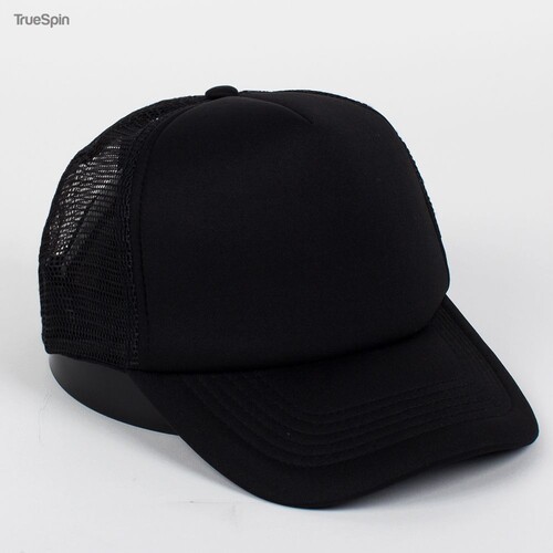 Бейсболка TRUESPIN Basic Trucker Black фото 12