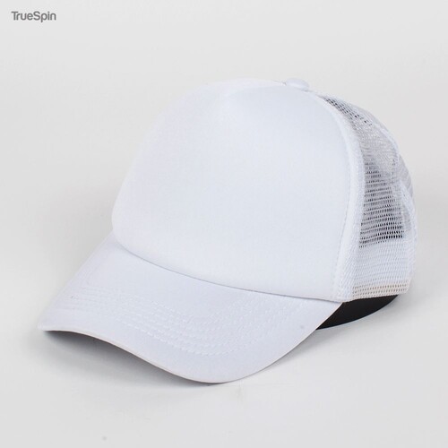 Бейсболка TRUESPIN Basic Trucker White фото 9