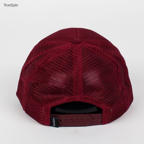 Бейсболка TRUESPIN Basic Trucker Burgundy фото 12
