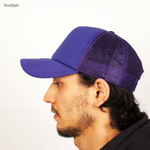 Бейсболка TRUESPIN Basic Trucker Purple фото 11