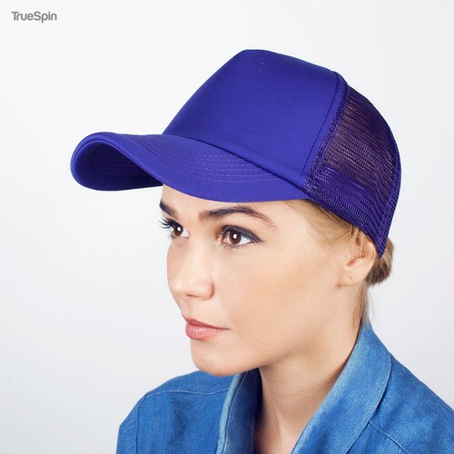 Бейсболка TRUESPIN Basic Trucker Purple фото 9