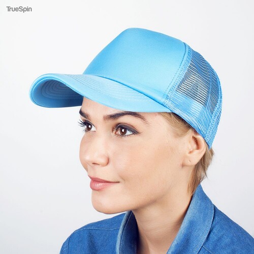 Бейсболка TRUESPIN Basic Trucker Blue фото 3