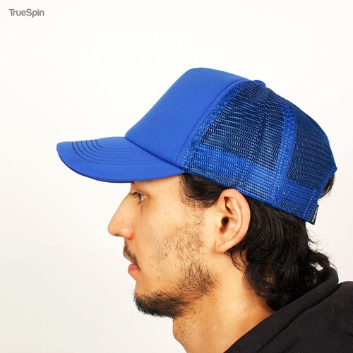 Бейсболка TRUESPIN Basic Trucker Royal-Blue фото 12