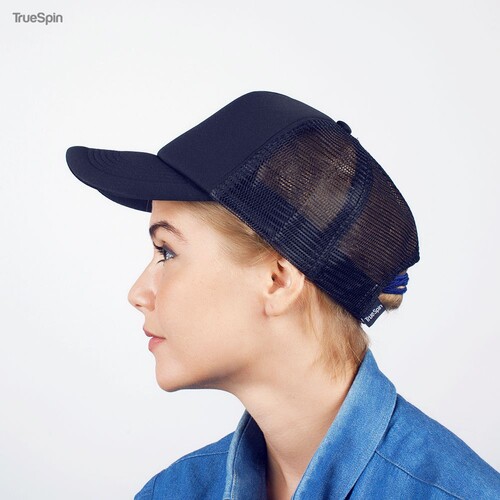 Бейсболка TRUESPIN Basic Trucker Navy фото 8