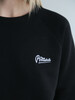 Свитшот с начесом РОДИНА Base (женский) Черный фото 3