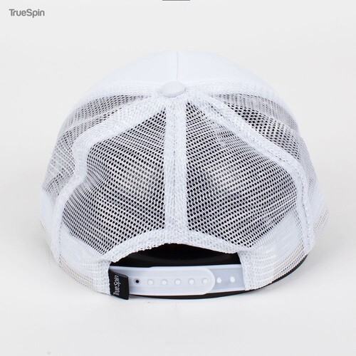Бейсболка TRUESPIN Basic Trucker White фото 12