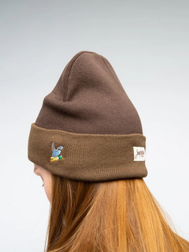 Шапка ЗАПОРОЖЕЦ Ditch Classic Brown/Dark Brown фото 11