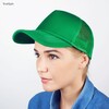 Бейсболка TRUESPIN Basic Trucker Dark-Green фото