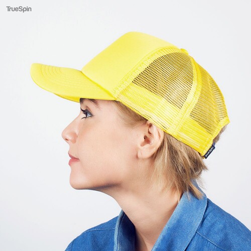 Бейсболка TRUESPIN Basic Trucker Yellow фото 16