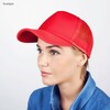 Бейсболка TRUESPIN Basic Trucker Red фото