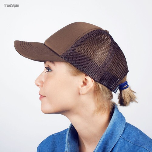 Бейсболка TRUESPIN Basic Trucker Duck-Brown фото 4
