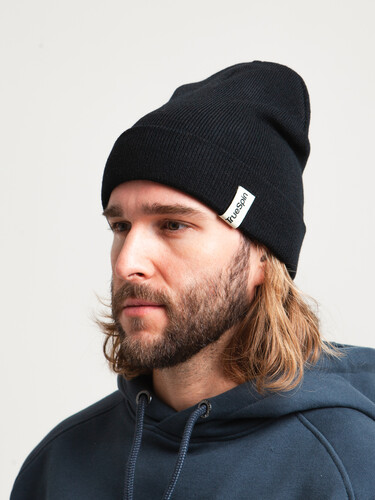 Шапка TRUESPIN Basic Beanie Black фото 11