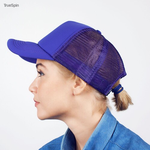 Бейсболка TRUESPIN Basic Trucker Purple фото 10