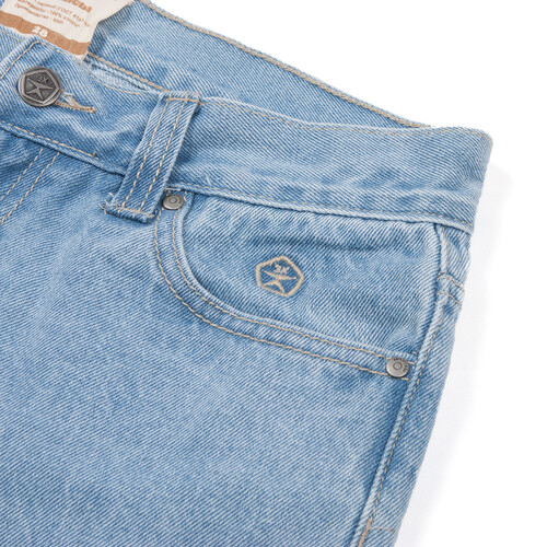 Джинсы ЗАПОРОЖЕЦ Ladies Denim Zap Boyfriend Flex женские Light Blue фото 22