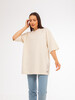 Футболка ЗАПОРОЖЕЦ Blank oversize Dark Nude фото 5