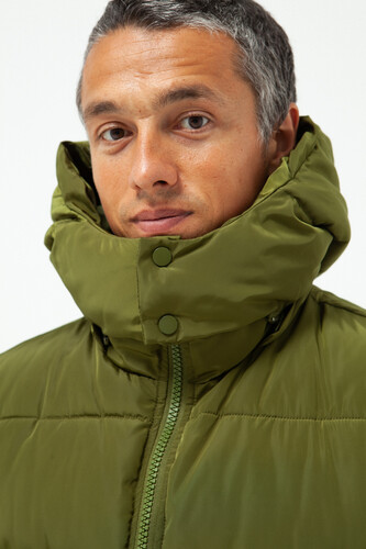 Куртка TRUESPIN Puffy Hooded Jacket Green фото 17