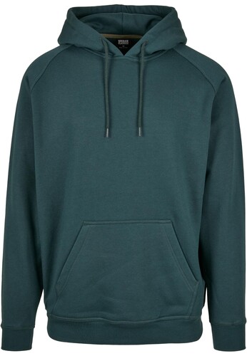 Толстовка URBAN CLASSICS Blank Hoody Bottle Green фото 8