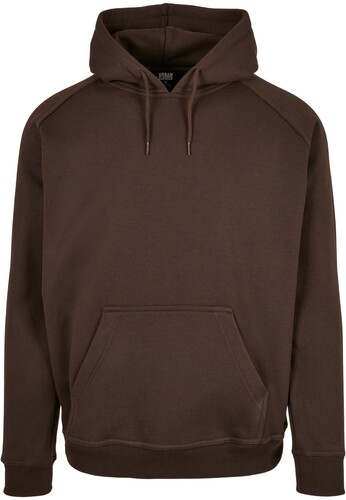 Толстовка URBAN CLASSICS Blank Hoody Brown фото 6