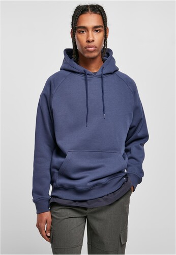 Толстовка URBAN CLASSICS Blank Hoody Dark Blue фото 5